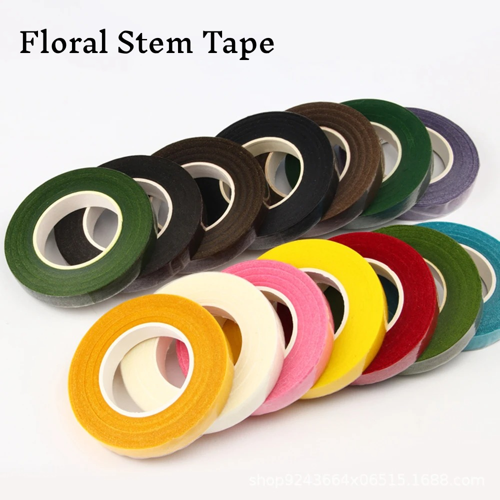 Floral Tape Green - Fita Floral Verde Autoadesiva para Envoltório