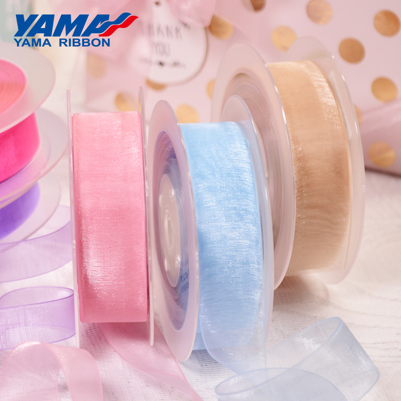 Ribbon Organza Roll - YAMA Fita De Organza De Seda