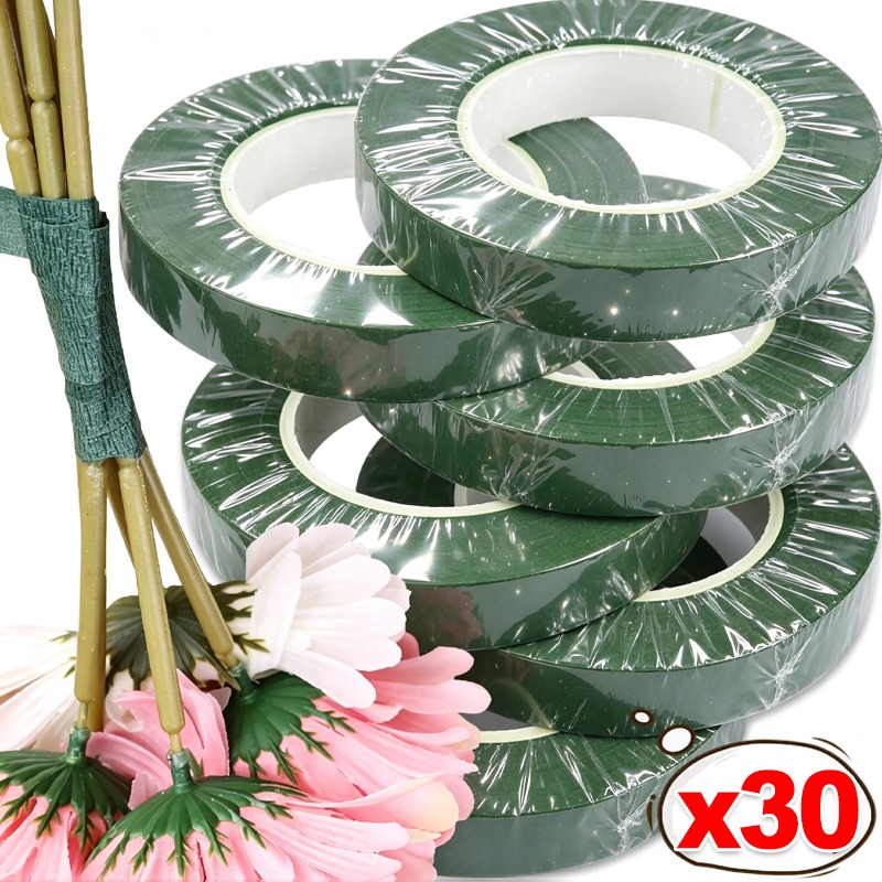 Floral Tape Green - Fita Adesiva Verde Floral 30/1x para