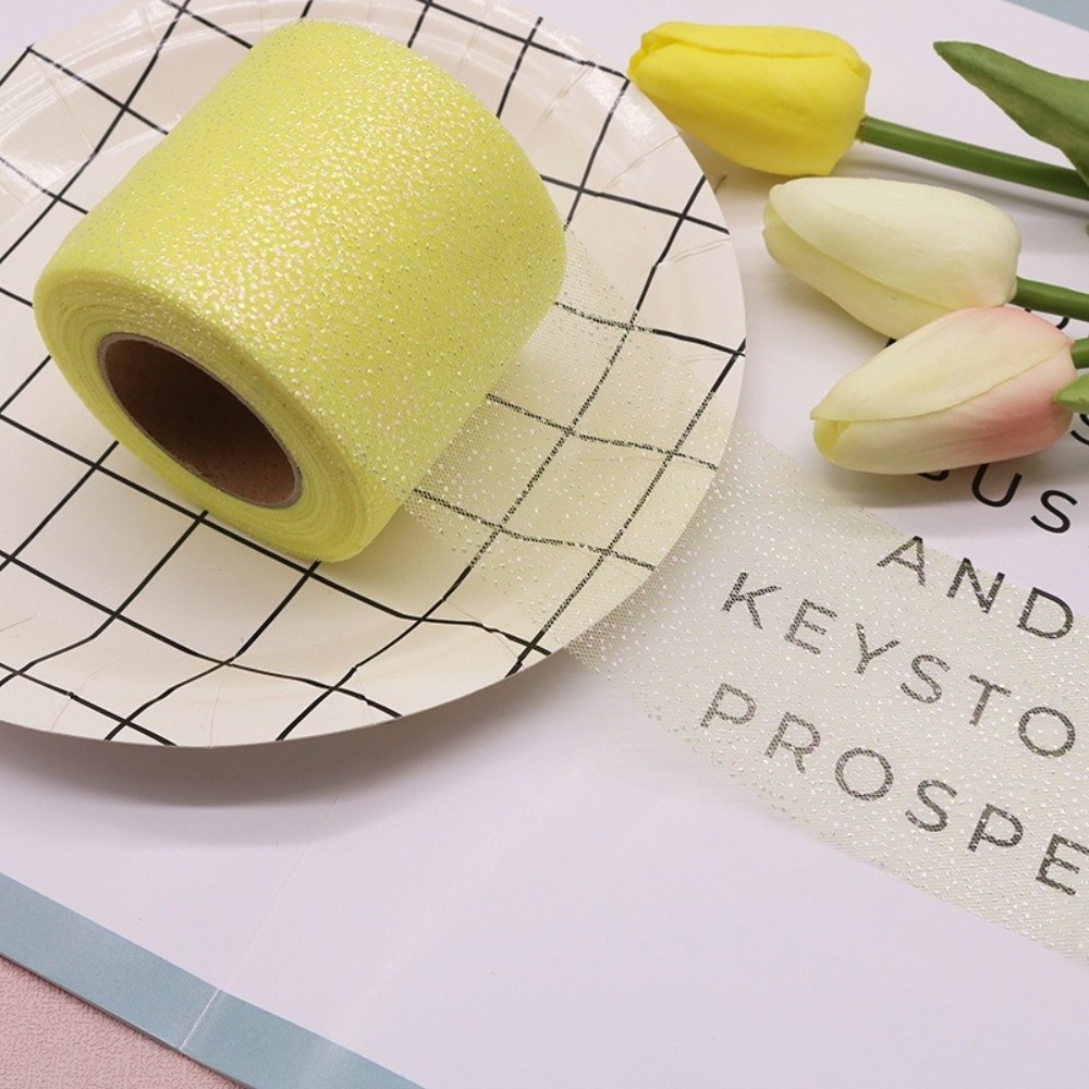 Fita de Organza com Lantejoula - Ribbon Organza Roll avaliação e preço