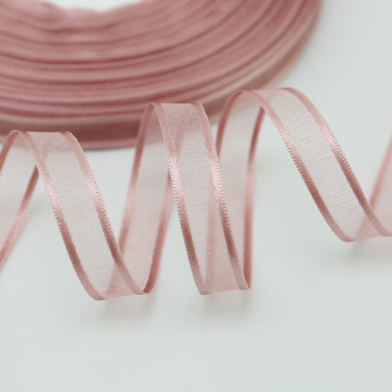 (50 jardas/rolo) 3/8 ''(10mm)  - Ribbon Organza Roll avaliação e preço