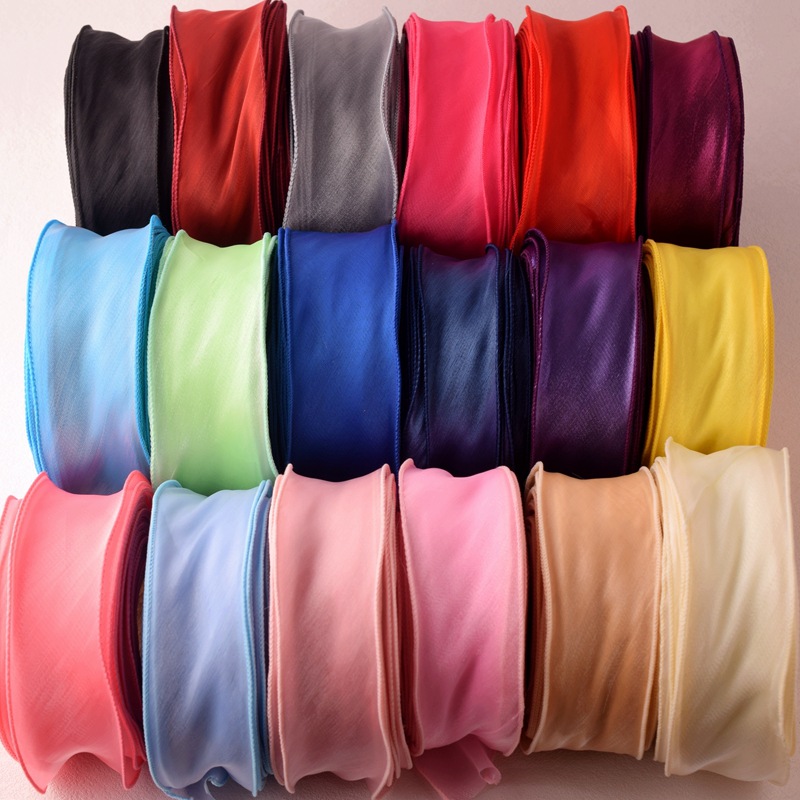 Fita De Organza De Cetim Arco- - Ribbon Organza Roll avaliação e preço