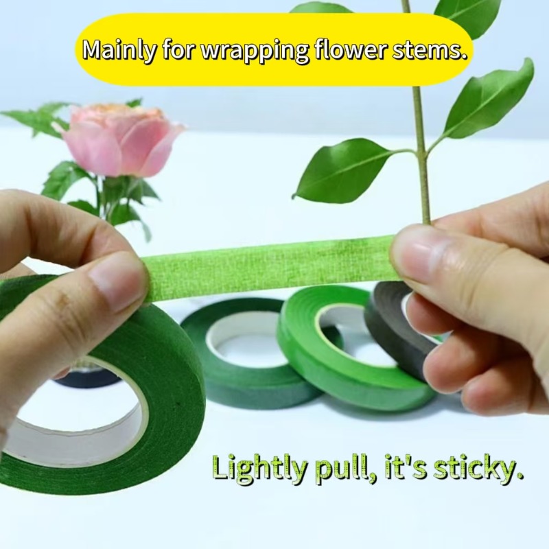 1-12 rolos de fita floral de b - Floral Tape Green avaliação e preço