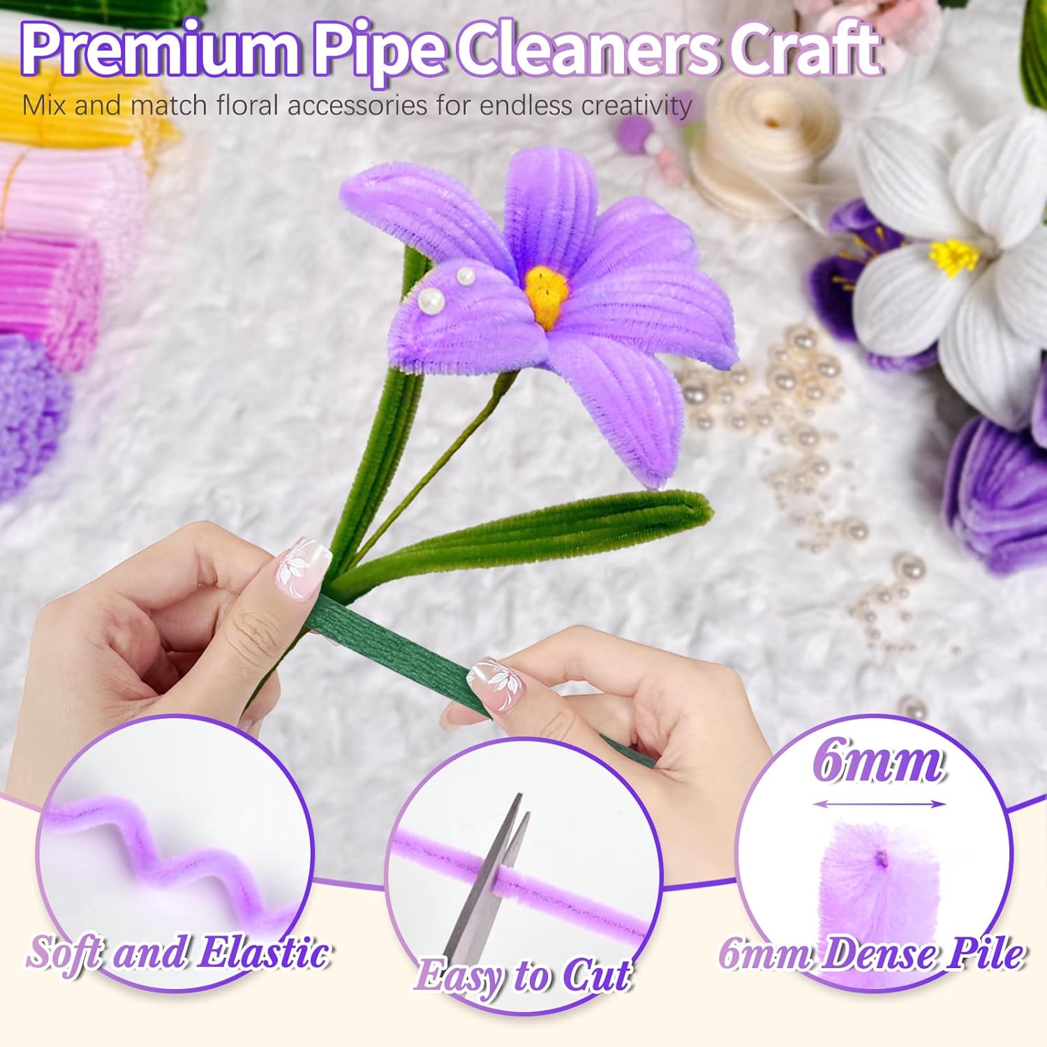 Kit de Flores com 500 Limpador - Floral Tape Green avaliação e preço