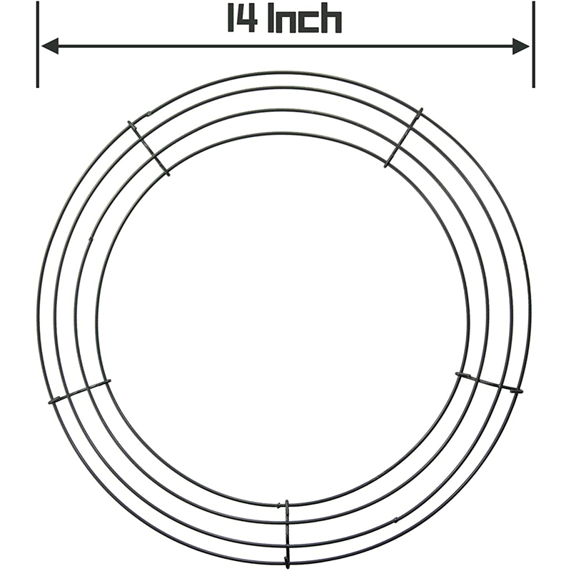 Aro de metal para guirlanda de - Wreath Form Wire avaliação e preço