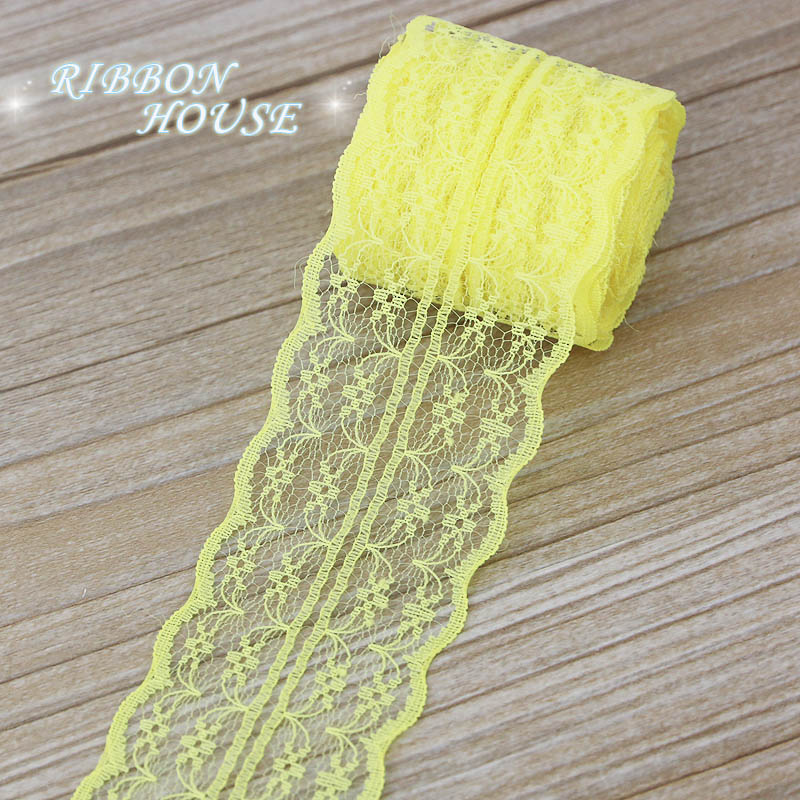 (5 Jardas/Rolo) Fita de Renda  - Ribbon Organza Roll avaliação e preço