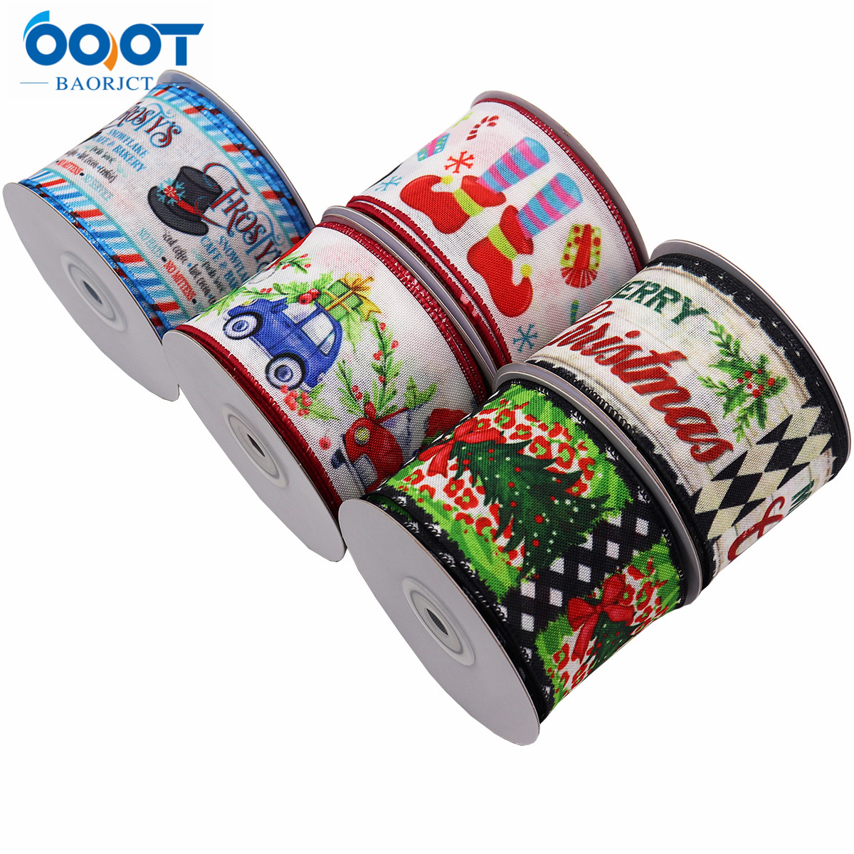 Natal com fio borda fitas 2.5i - Wreath Form Wire avaliação e preço