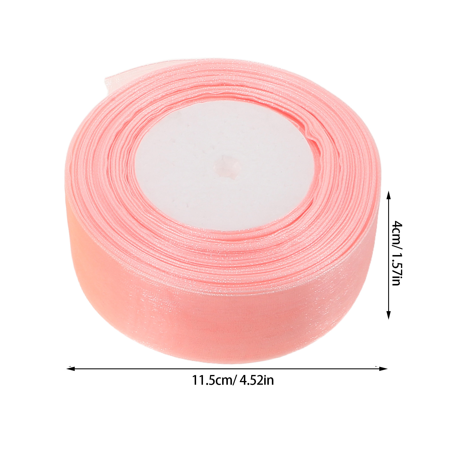 3 Rolos de Fita de Organza Tra - Ribbon Organza Roll avaliação e preço