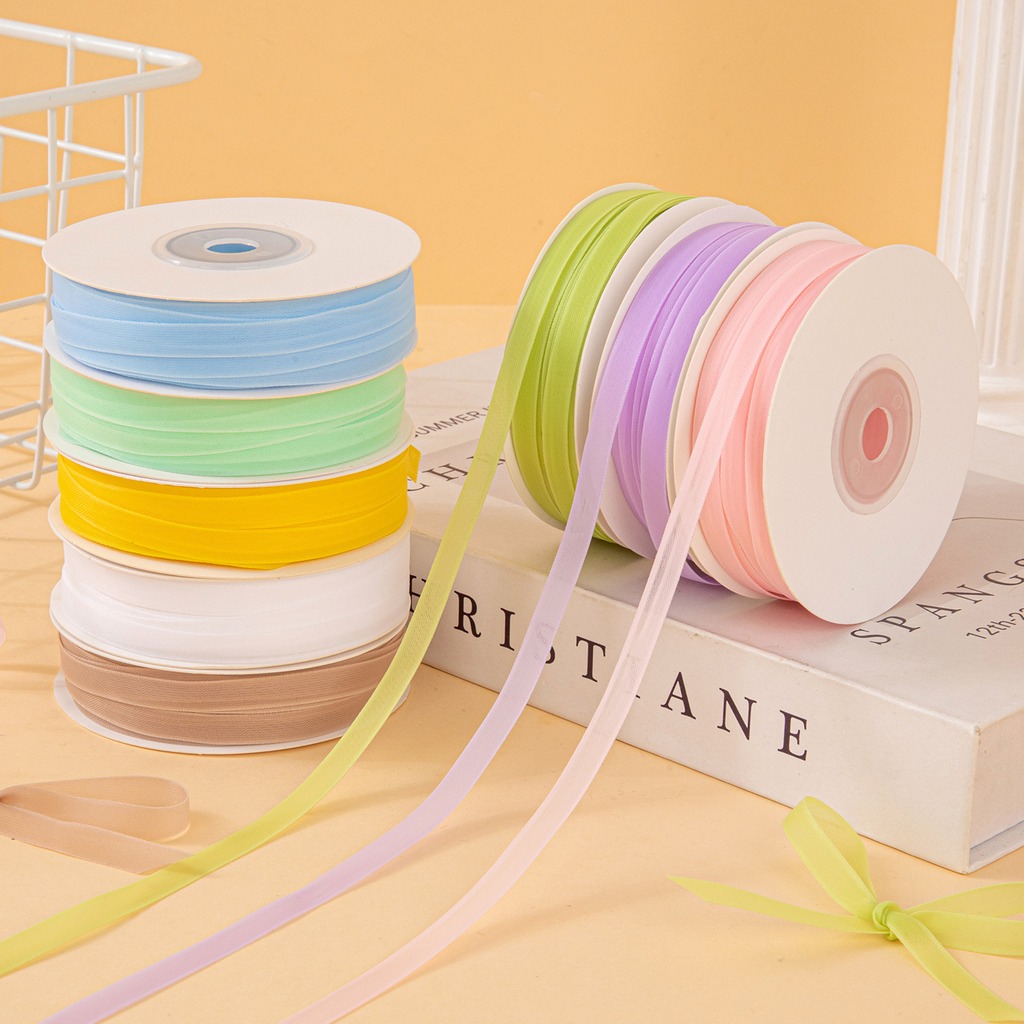 Fita de Organza Dupla Face Lei - Ribbon Organza Roll avaliação e preço
