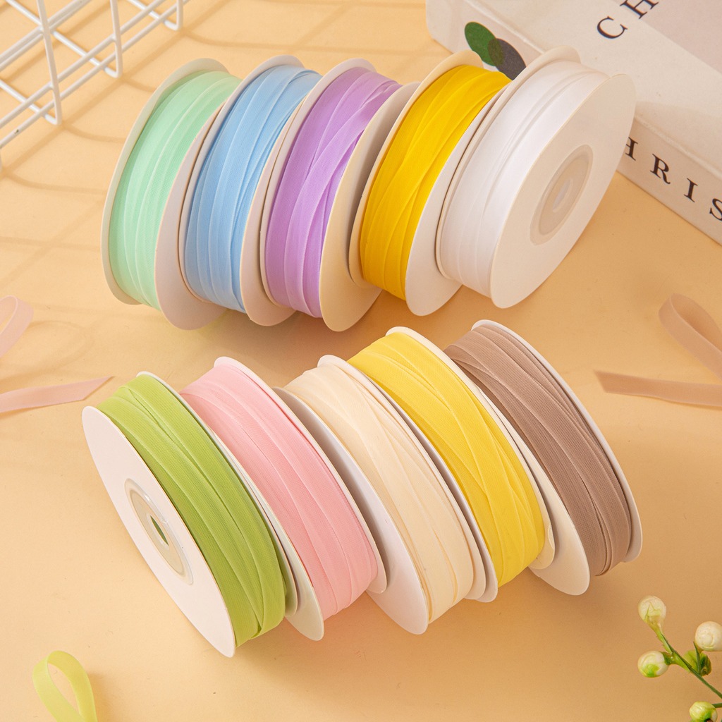 Fita de Organza Dupla Face Lei - Ribbon Organza Roll avaliação e preço