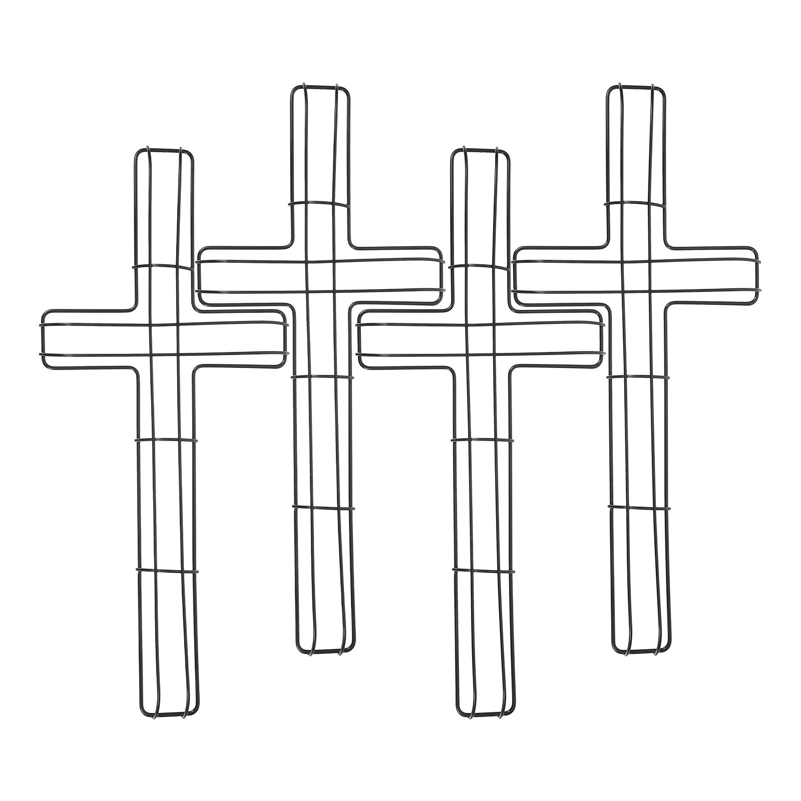 4 Peças de Estrutura de Metal  - Wreath Form Wire avaliação e preço