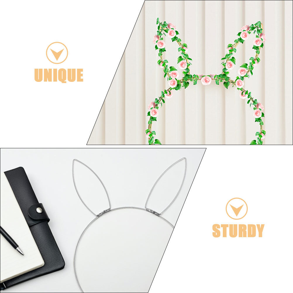 2 Peças de Aro de Ferro em For - Wreath Form Wire avaliação e preço