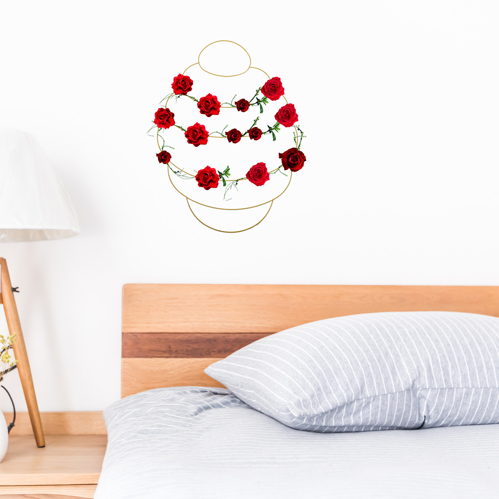 Aro Decorativo de Metal para G - Wreath Form Wire avaliação e preço