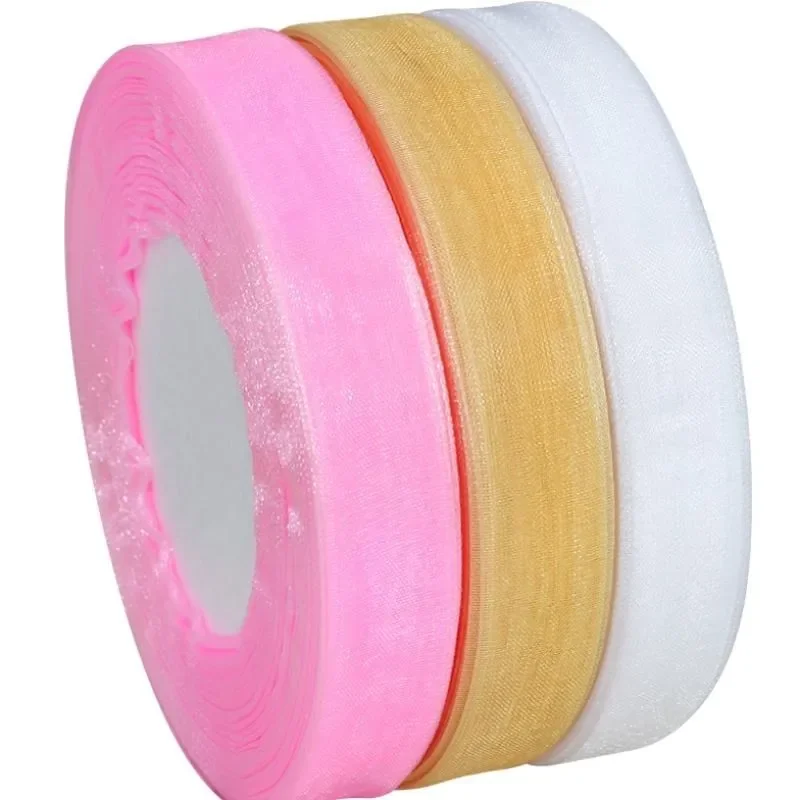 Fita de Organza 15mm 50 Jardas - Ribbon Organza Roll avaliação e preço