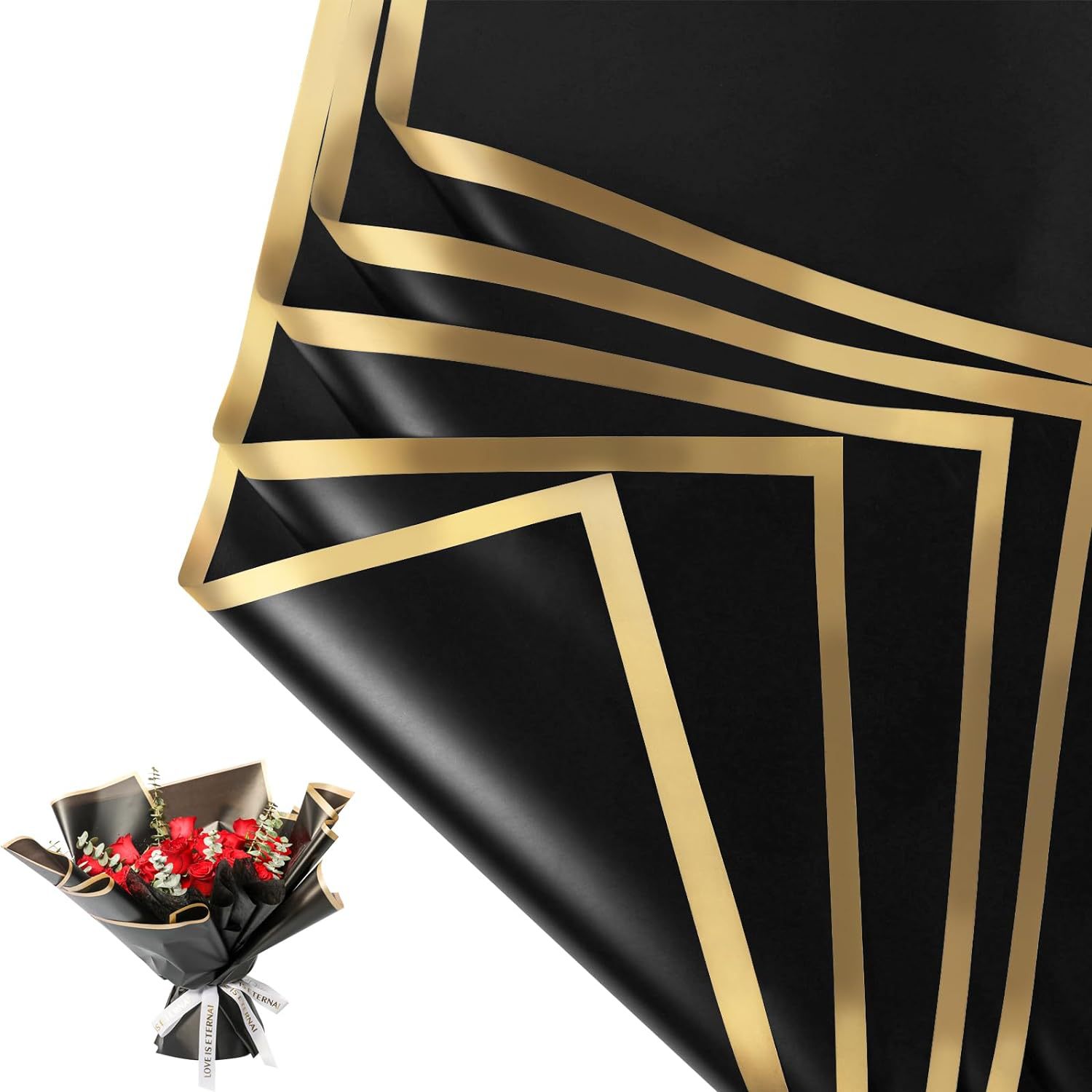 20 Folhas de Papel de Embrulho - Anda Florist Supply avaliação e preço