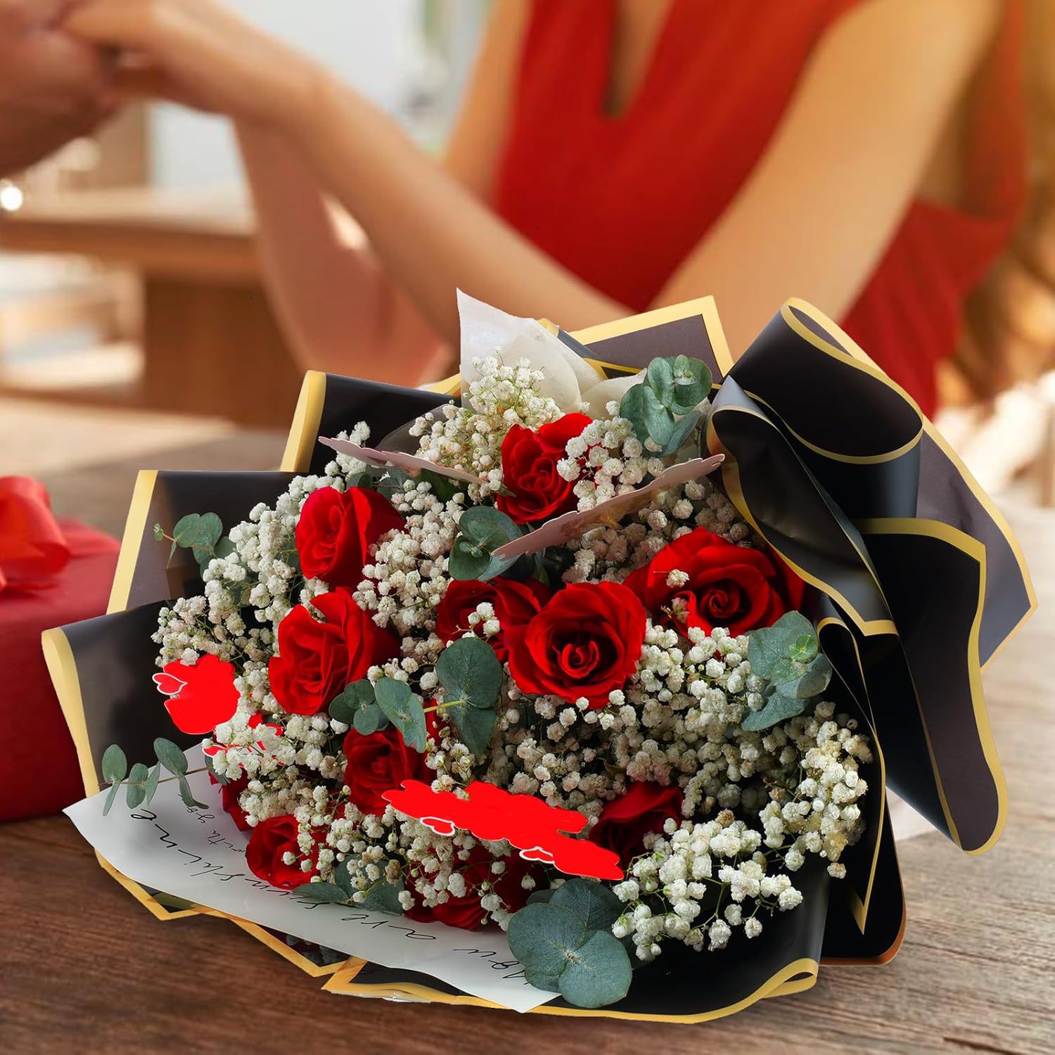 20 Folhas de Papel de Embrulho - Anda Florist Supply avaliação e preço