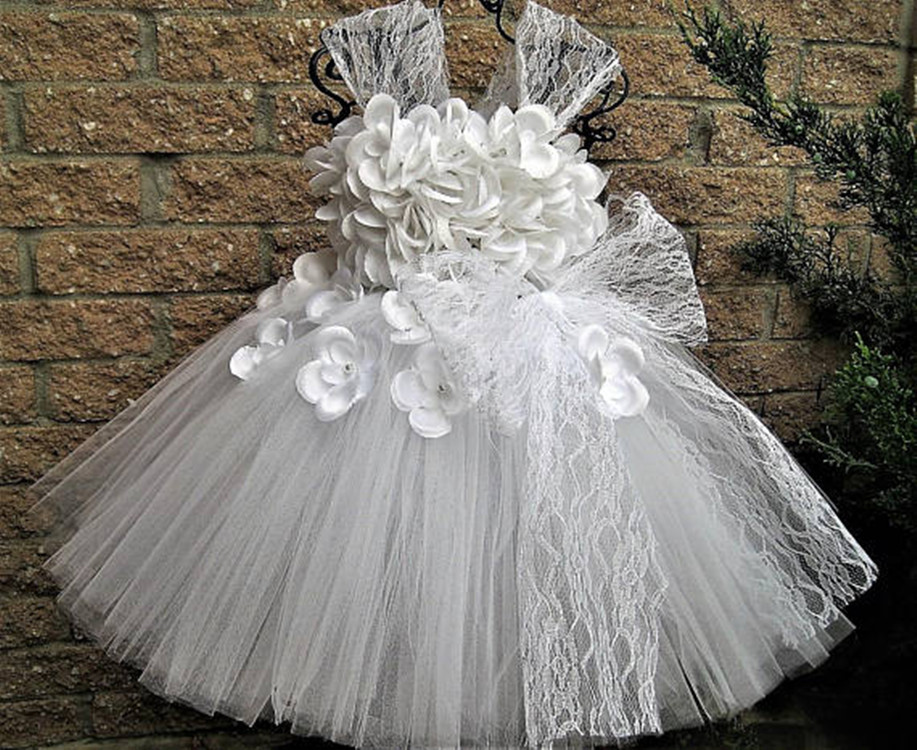 Vestido Tutu de Pétalas Verdes - Floral Tape Green avaliação e preço