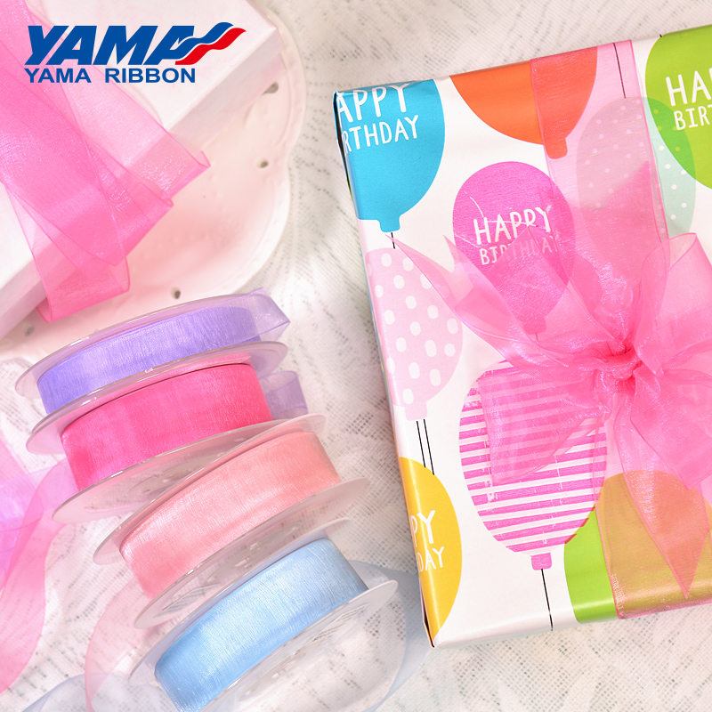 YAMA Fita De Organza De Seda P - Ribbon Organza Roll avaliação e preço