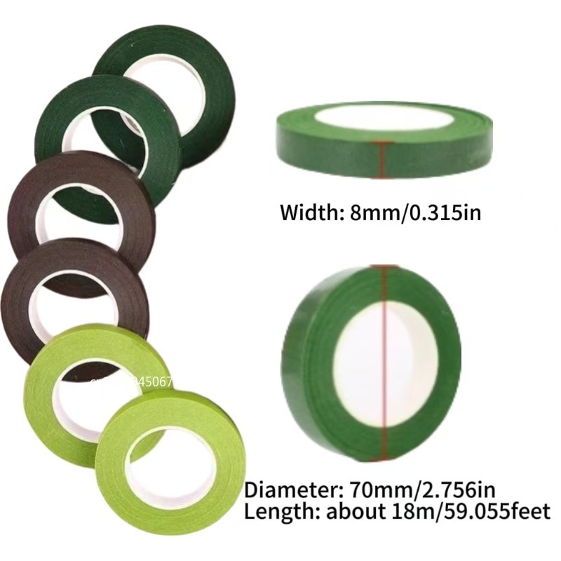 Fitas para Floricultura: Fita  - Floral Tape Green avaliação e preço