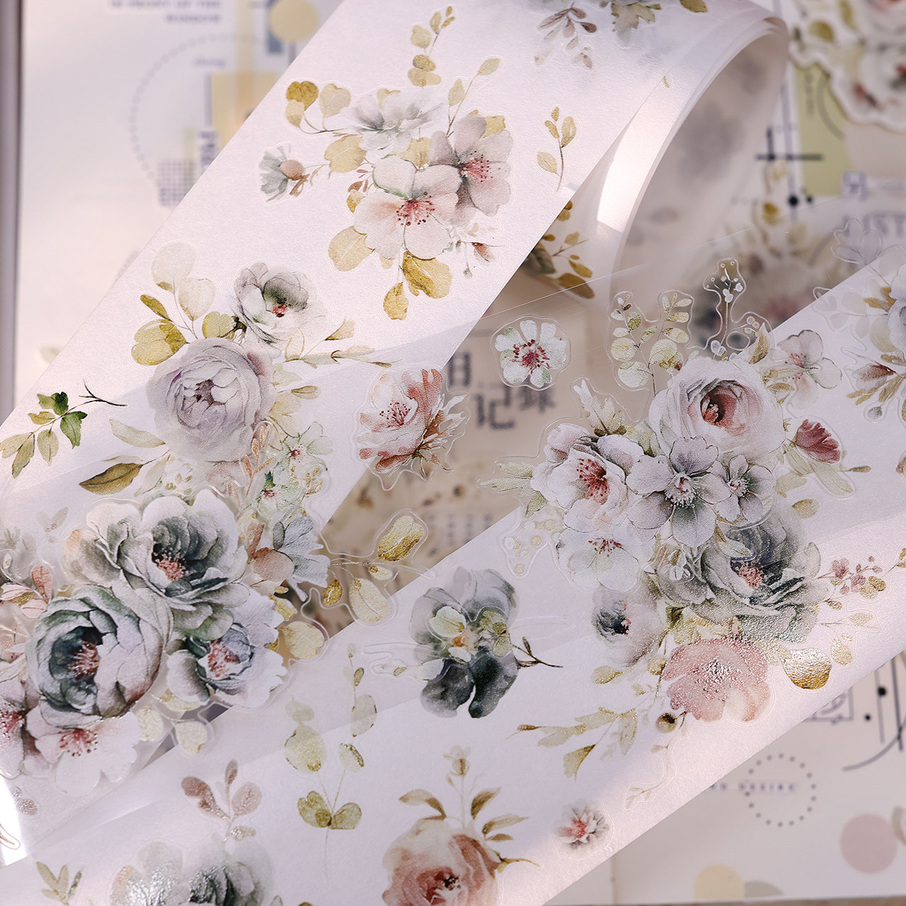 Fita Adesiva Decorativa de Pap - Floral Tape Green avaliação e preço