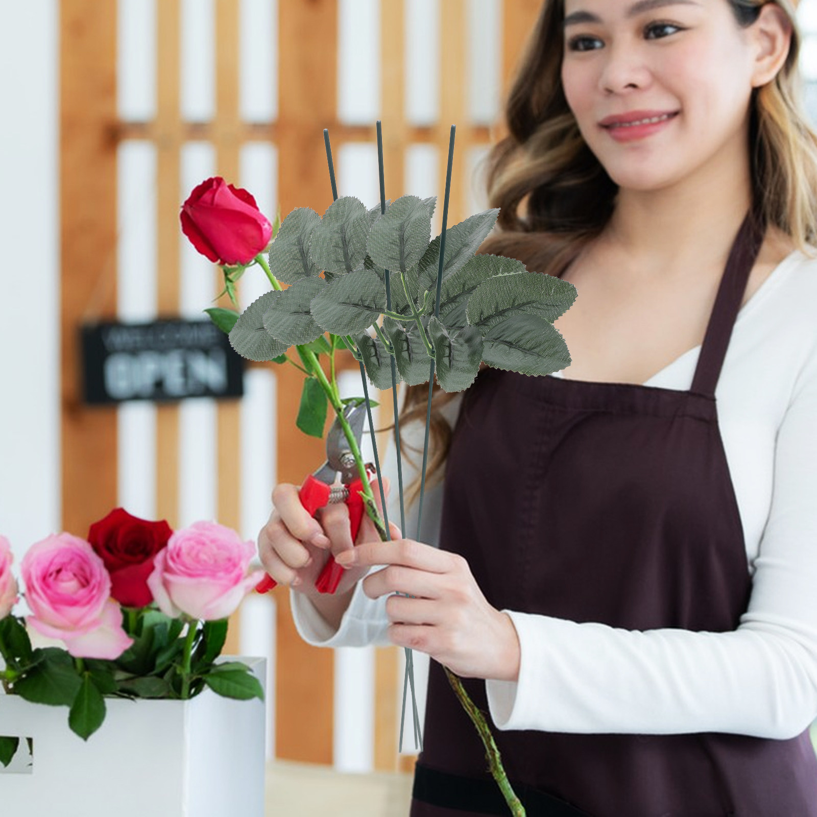 Kit de Arranjo Floral com 20 P - Floral Tape Green avaliação e preço