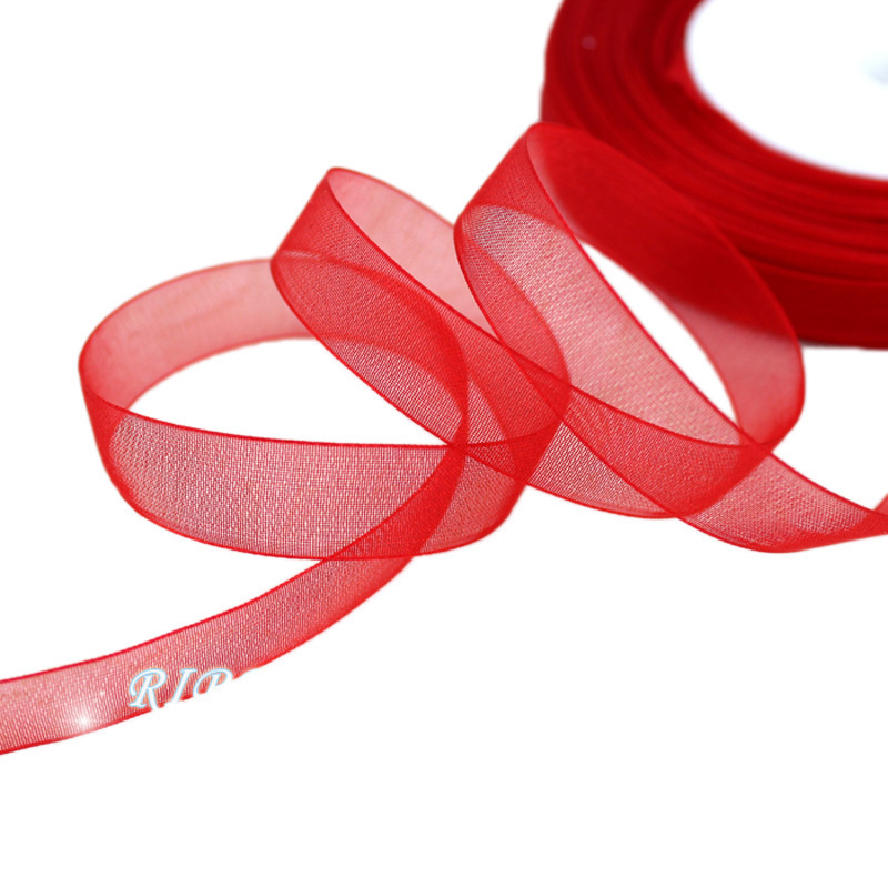 (50 Jardas/Rolo) Fitas de Orga - Ribbon Organza Roll avaliação e preço